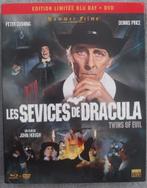 Blu-ray + DVD de diensten van Dracula (Peter Cushing,...), Cd's en Dvd's, Ophalen of Verzenden, Zo goed als nieuw