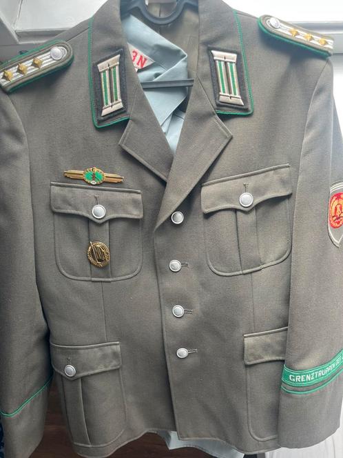 Origineel DDR NVA uniform Stabsfähnrich, Verzamelen, Militaria | Algemeen, Ophalen of Verzenden