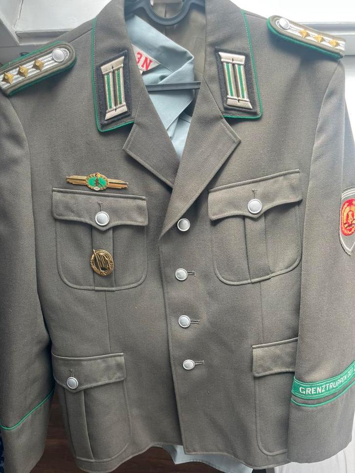 Origineel DDR NVA uniform Stabsfähnrich, Verzamelen, Militaria | Algemeen, Ophalen of Verzenden