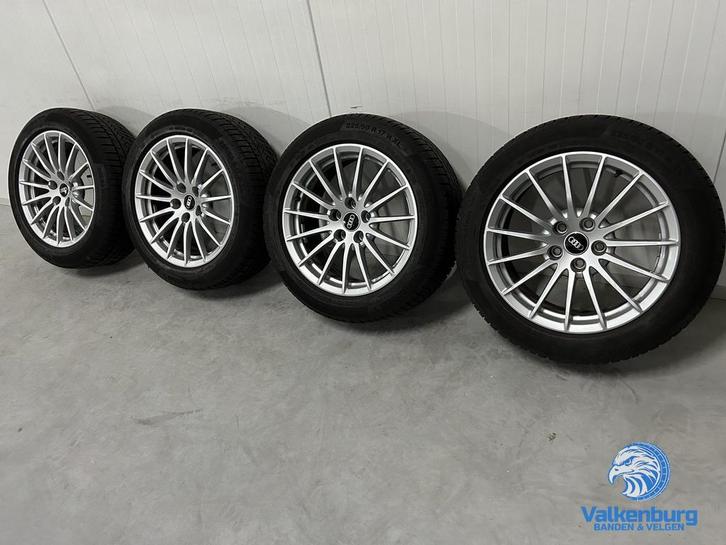 8mm! Originele Audi A5 S5 B9 8W 17 inch velgen 5x112 winterb, Auto-onderdelen, Banden en Velgen, Banden en Velgen, Winterbanden