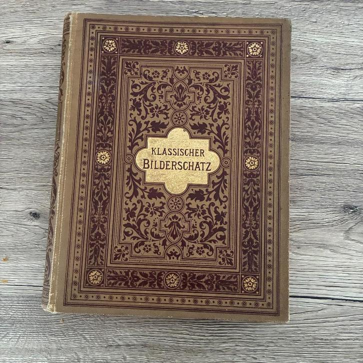 KLASSICHER BILDENSCHATZ 1889, Antiek en Kunst, Antiek | Boeken en Manuscripten, Ophalen of Verzenden