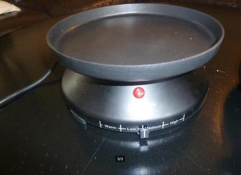 gourmet - fondue - hot plate, set Princess - prima staat, Elektronische apparatuur, Gourmetstellen, Zo goed als nieuw, Ophalen of Verzenden