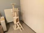 Kattenkrabpaal,beige hoog., Animaux & Accessoires, Enlèvement, Utilisé, Griffoir