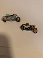Lot van 2 retro pins van zijspanmotor, Ophalen of Verzenden, Zo goed als nieuw