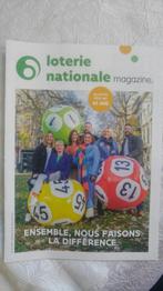 Revue Vintage journal loterie nationale janvier 2023, Enlèvement ou Envoi
