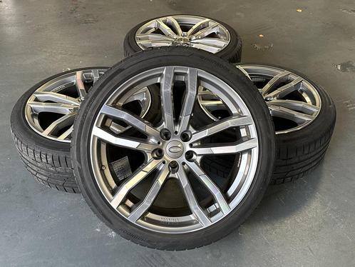 21 Inch velgenset Volvo XC60 XC90 Jaguar F Pace + TPMS MOOIE, Auto-onderdelen, Banden en Velgen, Banden en Velgen, Zomerbanden