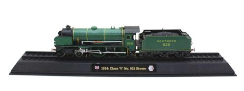 Display met trein: 1934: Class 'V' No. 928 Stowe., Hobby en Vrije tijd, Modeltreinen | Overige schalen, Zo goed als nieuw, Locomotief