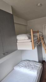 Stapelbed / Hoogslaper, Ophalen, 100 cm, Tweepersoons, Zo goed als nieuw