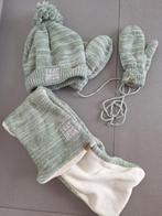 Set van muts sjaal en handschoenen kleuter., Enfants & Bébés, Comme neuf, Bonnet, Enlèvement