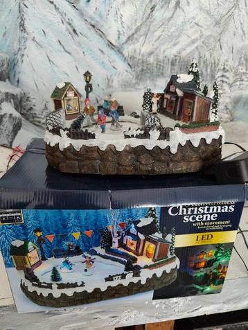 Kerstdorp schaatsbaan, Enlèvement ou Envoi, Comme neuf