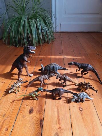 Set vintage dinosaurusfiguren van Schleich beschikbaar voor biedingen