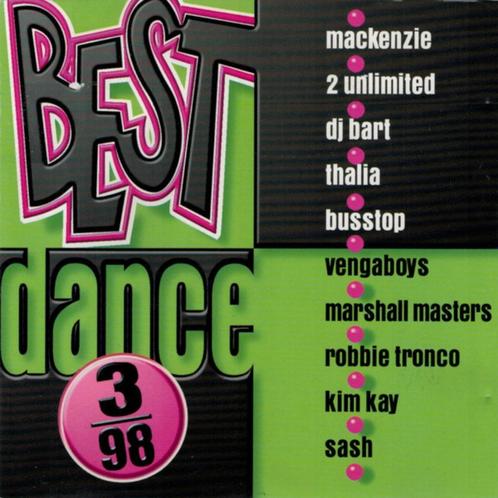 Best Dance 3/98   cd, CD & DVD, CD | Dance & House, Comme neuf, Dance populaire, Enlèvement ou Envoi
