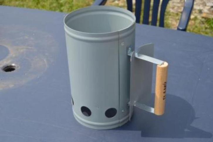 Schoorsteen met houtskoolontsteking., Tuin en Terras, Barbecue-accessoires, Nieuw, Ophalen