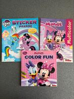 3 kleurboeken - Minnie Mouse en My little Pony, Hobby & Loisirs créatifs, Comme neuf, Papier, Carnet de croquis ou à dessin, Enlèvement ou Envoi