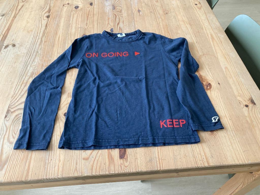 T-shirt CKS manches longues marine - 10 ans, Enfants & Bébés, Vêtements enfant | Taille 140, Garçon, Enlèvement ou Envoi, Autres types
