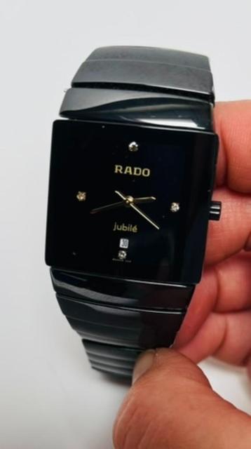 Rado Diastar Jubilée heren horloge zwart keramiek beschikbaar voor biedingen