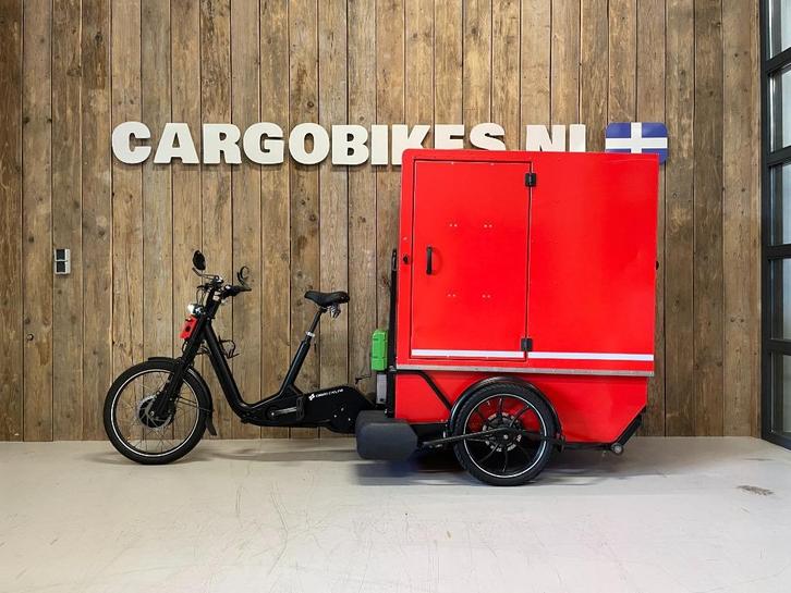 Cargo Cycling Chariot Zwart 2021 bakfiets (3000L), Fietsen en Brommers, Fietsen | Bakfietsen, Gebruikt, Overige merken, Goederen