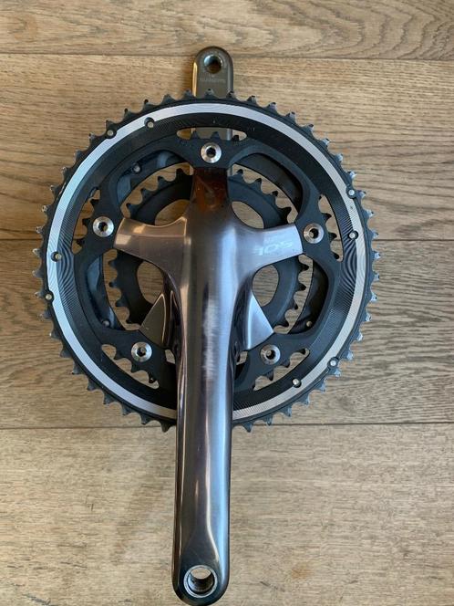 Shimano 105 triple versnellingen + crank, Fietsen en Brommers, Fietsonderdelen, Ophalen of Verzenden