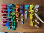 Nombreux blocs en bois colorés + dragon Goki + puzzle, Utilisé