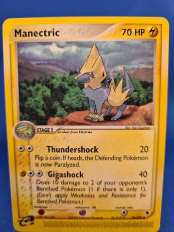 Manectric 39/109 - Ruby &amp; Sapphire beschikbaar voor biedingen