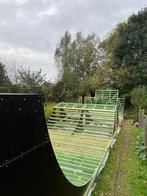bmx / skate ramp of constructie hout, Doe-het-zelf en Bouw, Hout en Planken, Gebruikt, 25 tot 50 mm, Overige typen, 300 cm of meer