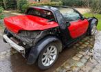 Smart Roadster project, start en rijdt., Auto's, Smart, Automaat, 700 cc, Achterwielaandrijving, Zwart