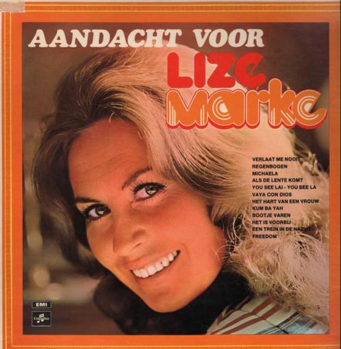 Lize Marke ‎– Aandacht voor Lize Marke - Lp, Cd's en Dvd's, Vinyl | Nederlandstalig, Gebruikt, Pop, 12 inch, Ophalen of Verzenden
