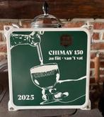 Emaille bord Chimay 20x20cm, Verzamelen, Biermerken, Ophalen of Verzenden, Nieuw