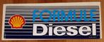Vintage sticker Shell Formule Diesel retro autocollant, Verzamelen, Stickers, Auto of Motor, Ophalen of Verzenden, Zo goed als nieuw