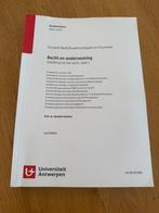 Recht en onderneming - inleiding tot het recht - deel 1, Ophalen of Verzenden, Nieuw, Hoger Onderwijs, Universitas