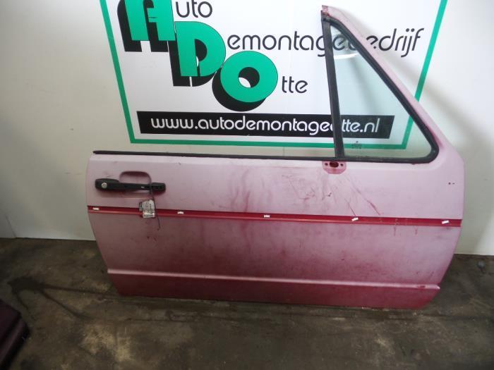 Portier 2Deurs rechts van een Volkswagen Golf (Golf 74-), Auto-onderdelen, Carrosserie, Deur, Volkswagen, Gebruikt, 3 maanden garantie