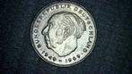 2 Deutsche Mark Theodor Heuss, 1982D, Duitsland, Ophalen of Verzenden, Duitsland