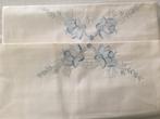 Vintage 1 persoons lakenset, Huis en Inrichting, Verzenden, Wit, Overige typen, Nieuw