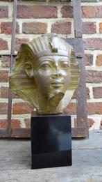 Afgietsel Egyptische  farao-hoofd jaren 70, Antiek en Kunst, Ophalen of Verzenden