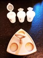 specerijen stelletje voor mosterd, zout en peper, Huis en Inrichting, Ophalen, Nieuw, Crème, Overige typen