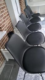 5 stoelen, Huis en Inrichting, Tafels | Eettafels, Ophalen, Zo goed als nieuw, Vijf personen of meer, Rond