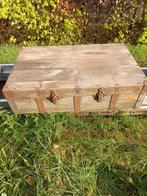 Oude houten koffer, Maison & Meubles, Accessoires pour la Maison | Coffres, Enlèvement, Utilisé