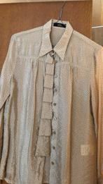 Beige blouse, Beige, Maat 38/40 (M), Zaffiri, Zo goed als nieuw