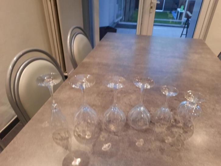Kristallen glazen, Verzamelen, Glas en Drinkglazen, Zo goed als nieuw, Overige typen, Ophalen