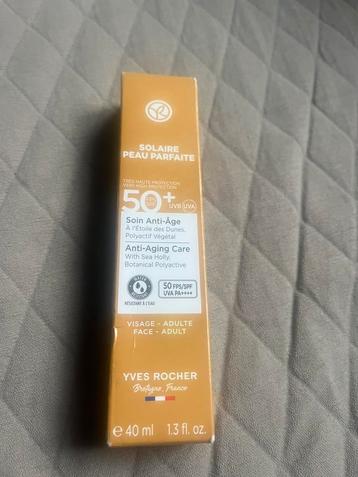 Yves Rocher Solaire Peau Parfaite Crème Anti-Âge SPF 50 beschikbaar voor biedingen