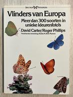 Boek : Vlinders van Europa - Meer dan 300 soorten !, Boeken, Natuur, Ophalen of Verzenden, Zo goed als nieuw, David Carter- Roger Phili