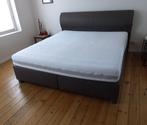Boxspringbed 180 cm x 200 cm, Huis en Inrichting, Slaapkamer | Boxsprings, Ophalen, Gebruikt, Grijs
