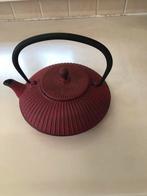 Japanse theepot in gietijzer, Ophalen, Gebruikt, Gietijzer