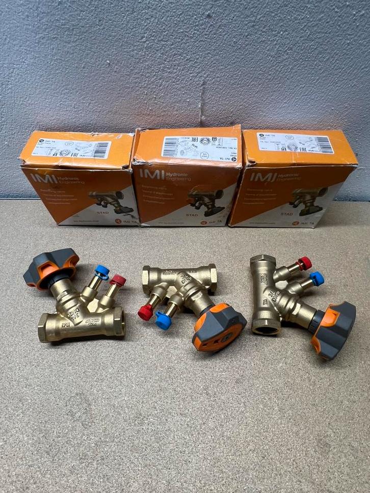 IMI TA Hydronics STAD DN20 (3/4) strangregelafsluiter NIEUW!, Verzamelen, Speelgoed, Nieuw, Ophalen