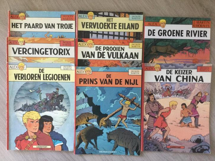 Strips Alex, Boeken, Stripverhalen, Gelezen, Ophalen