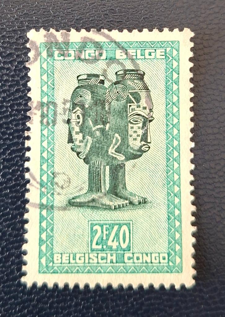 Postzegel Belgisch Congo OBP 287A, Postzegels en Munten, Postzegels | Europa | België, Gestempeld, Gestempeld, Ophalen of Verzenden