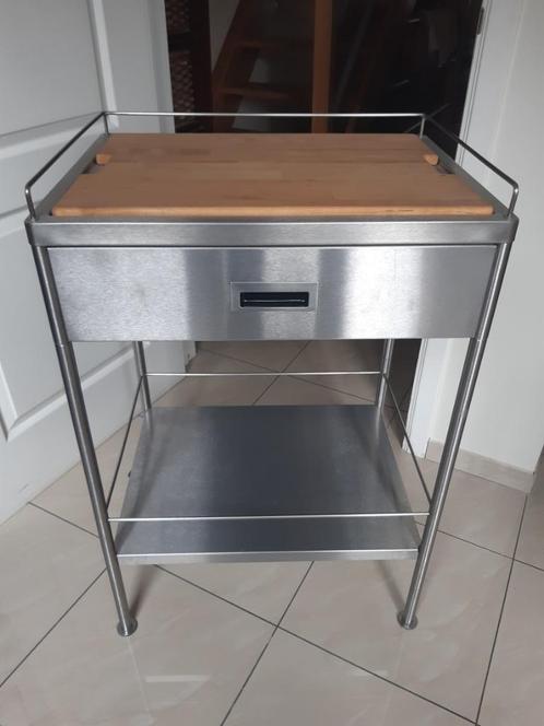 Desserte Ikea vintage, Huis en Inrichting, Keuken | Keukenelementen, Gebruikt, Grijs, Ophalen