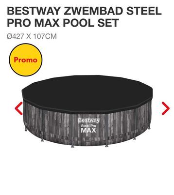 Bestway Steel Pro Max zwembad beschikbaar voor biedingen