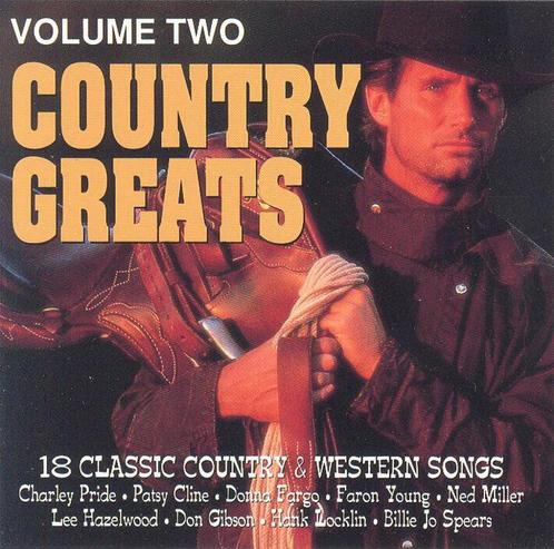 CD * COUNTRY GREATS - Vol. 2, Cd's en Dvd's, Cd's | Country en Western, Zo goed als nieuw, Ophalen of Verzenden