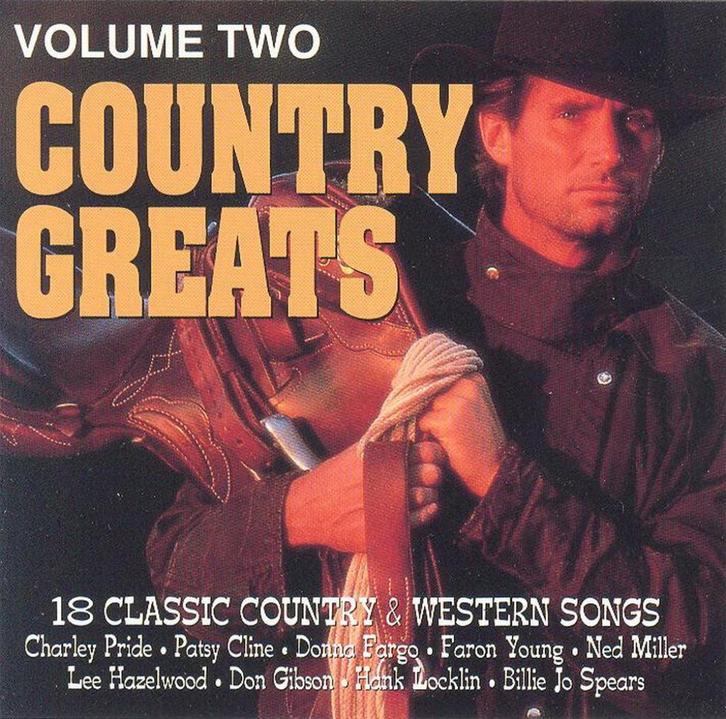 CD * COUNTRY GREATS - Vol. 2, Cd's en Dvd's, Cd's | Country en Western, Zo goed als nieuw, Ophalen of Verzenden